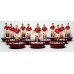 Subbuteo Andrew Table Soccer Larisa 1988 Greek Champions on Classic Hasbro bases